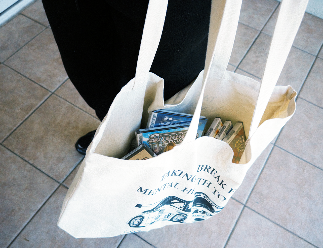 E46 GTR OVERSIZED TOTE BAG