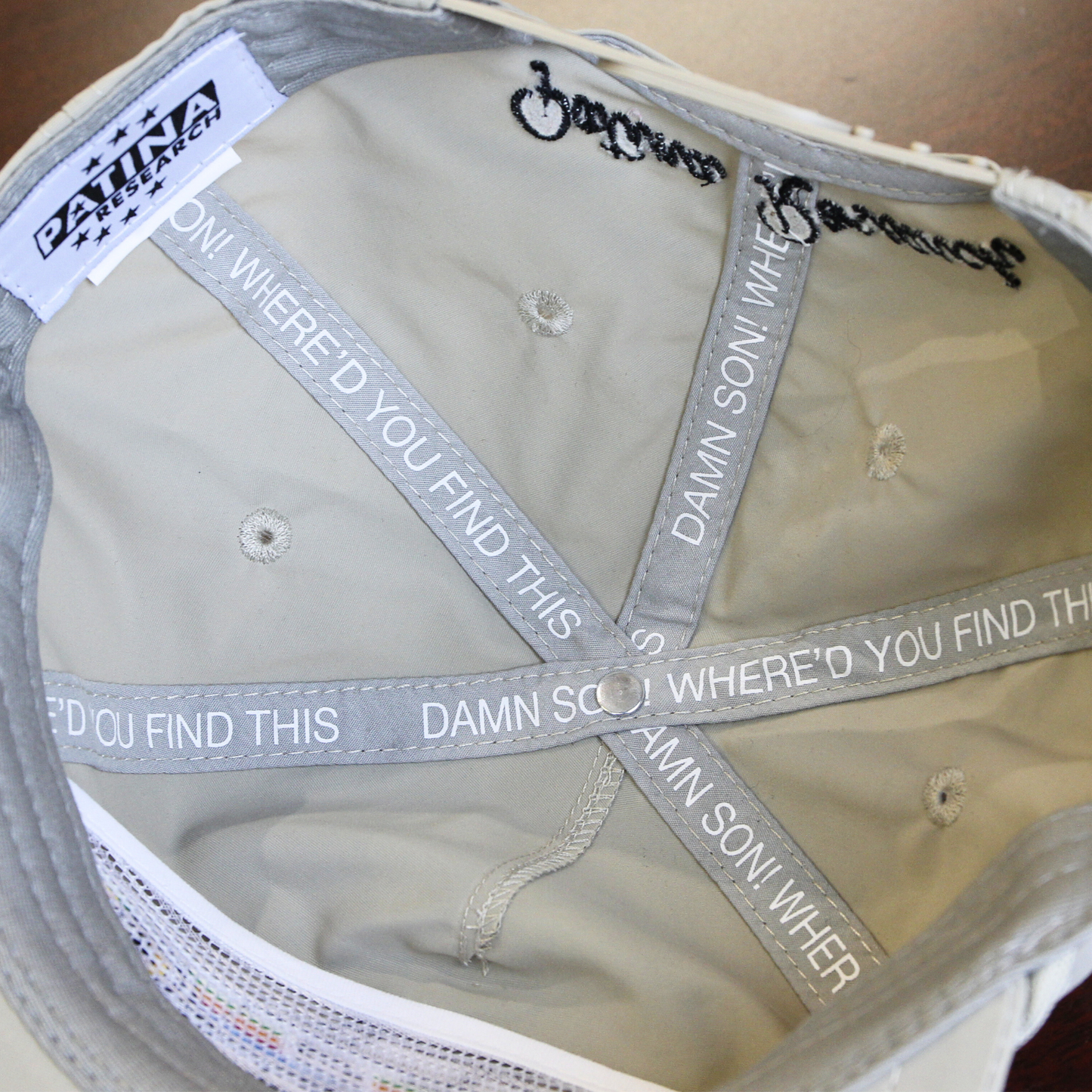 PR 935 C THINK PATINA NYLON CAP