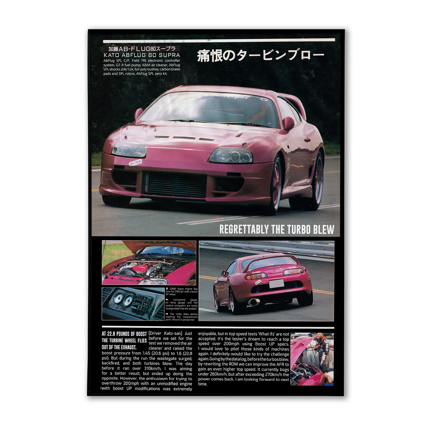 ABFLUG 80 mid night supra poster