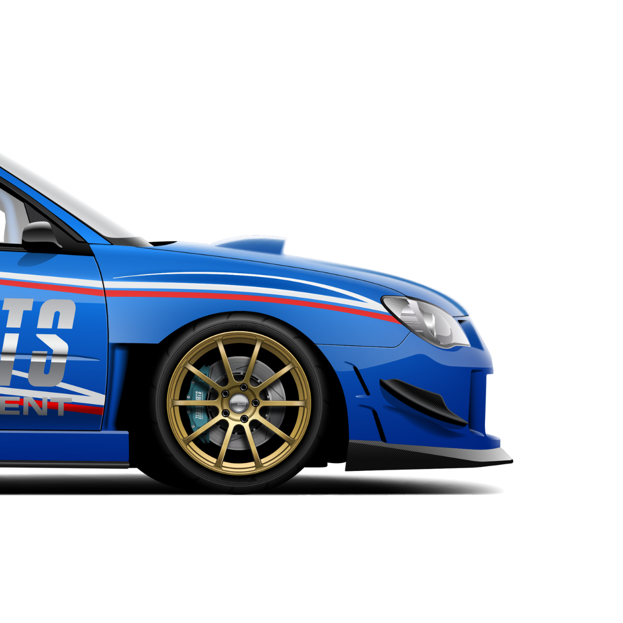 ZERO SPORTS IMPREZA STI PRINT