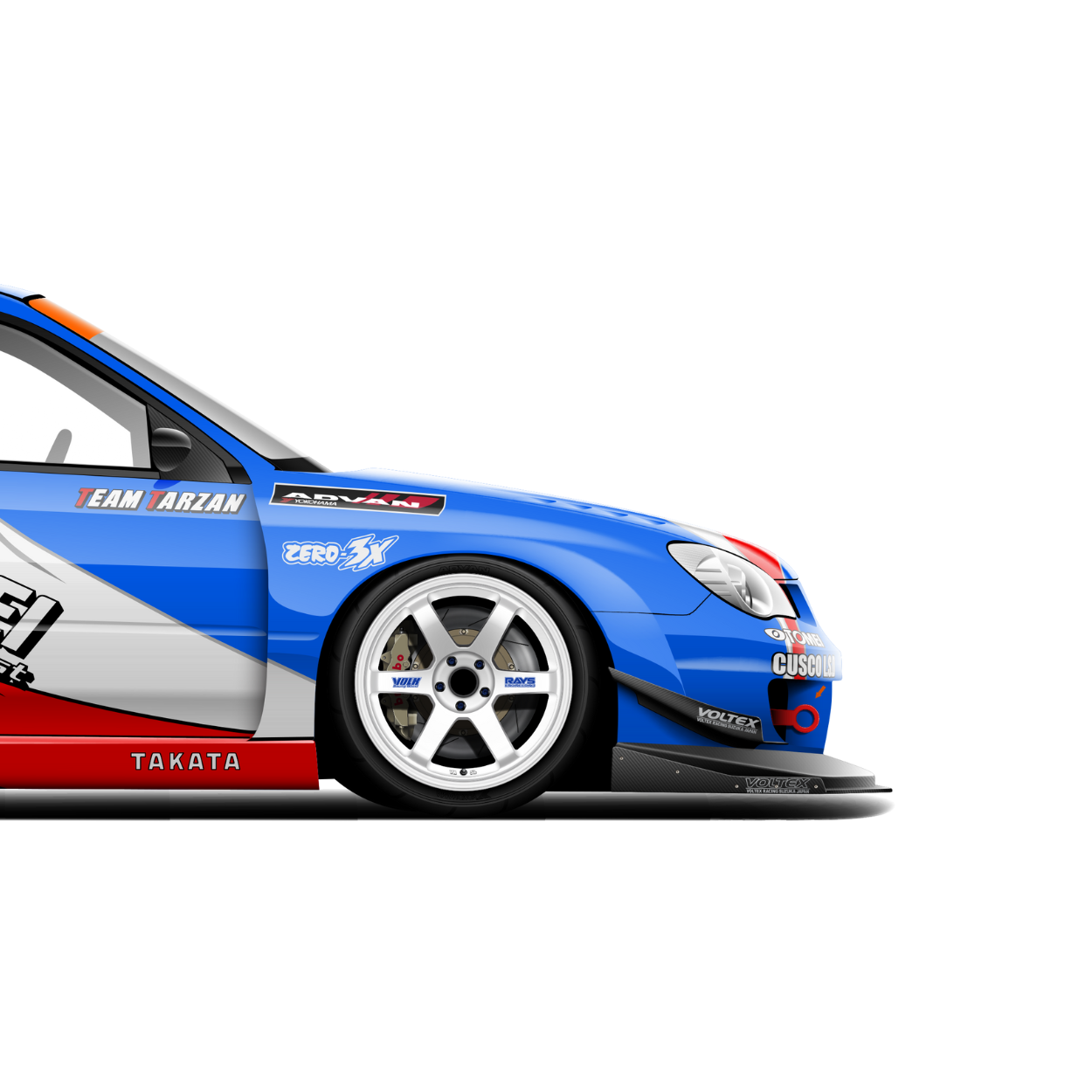 TOMEI CUSCO STI TIME ATTACK PRINT