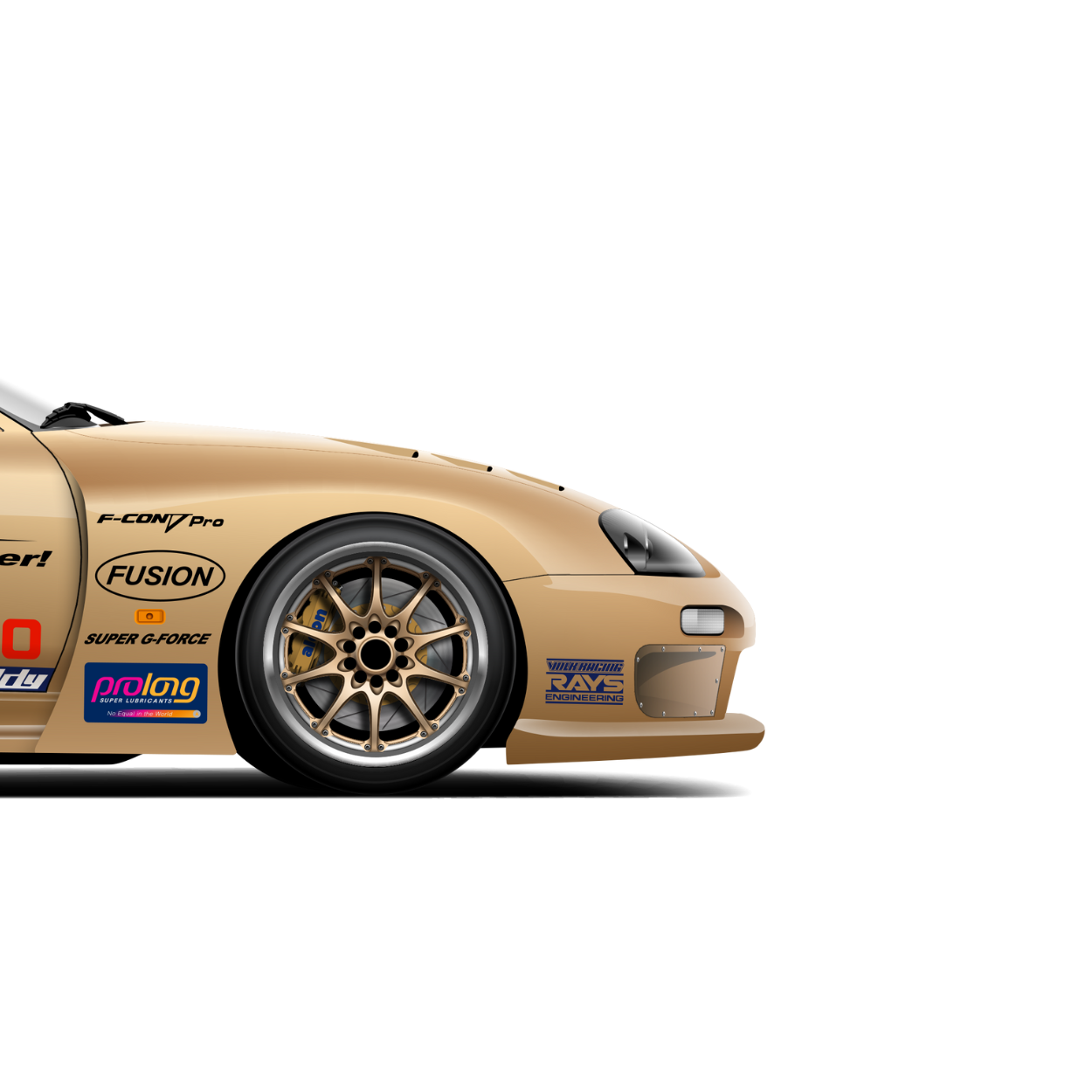 TOP SECRET GT 300 SUPRA PRINT