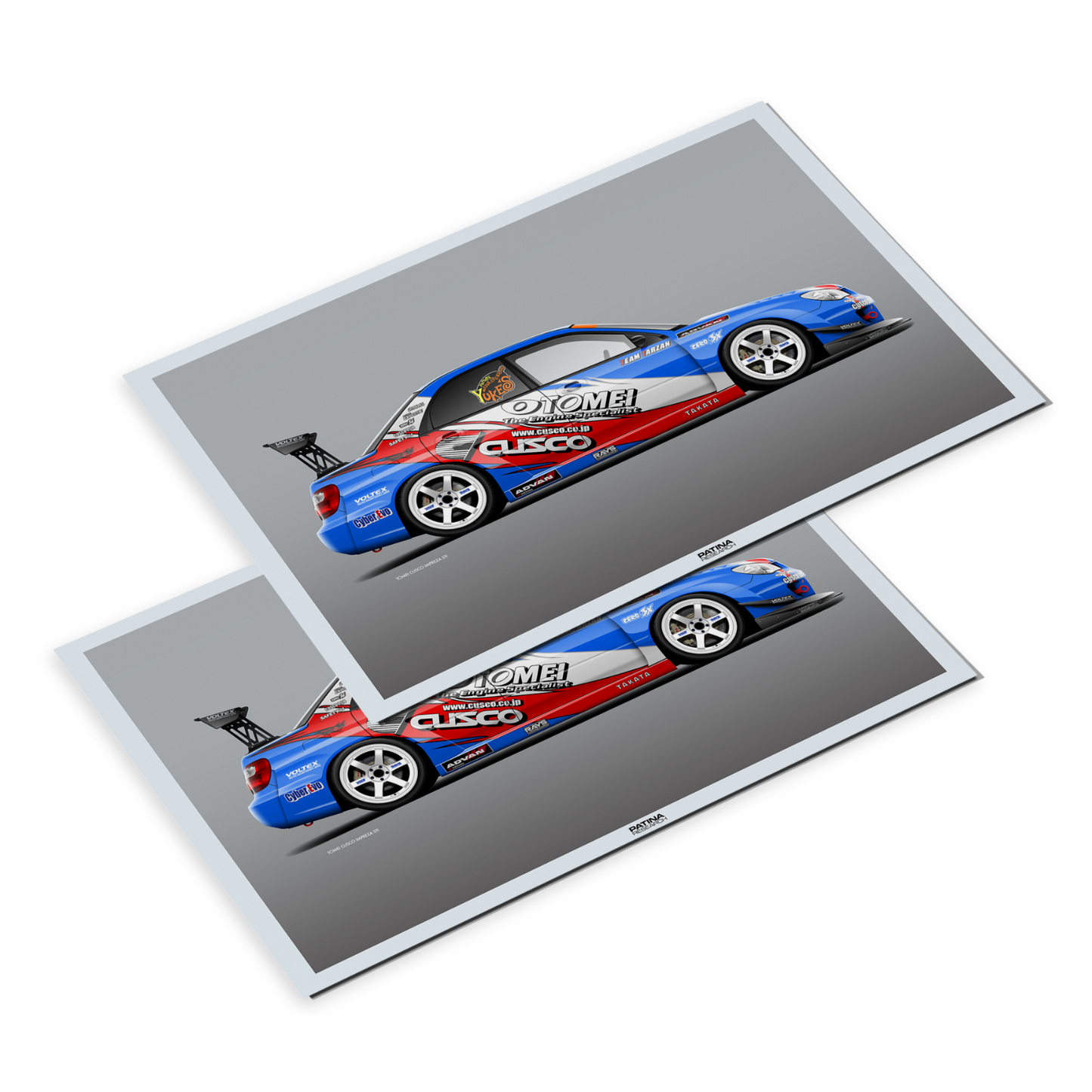 TOMEI CUSCO STI TIME ATTACK PRINT