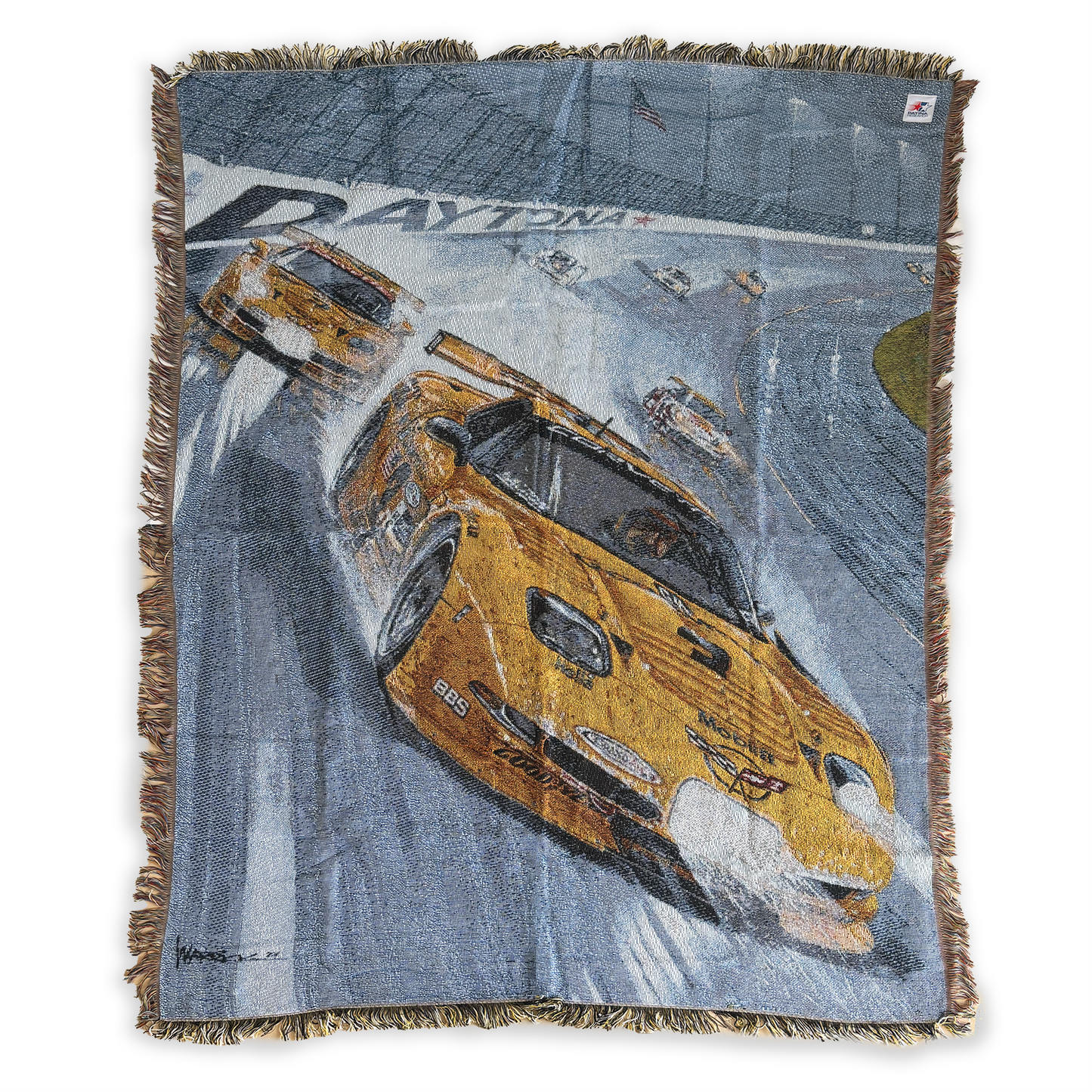 C5R corvette Woven Blanket