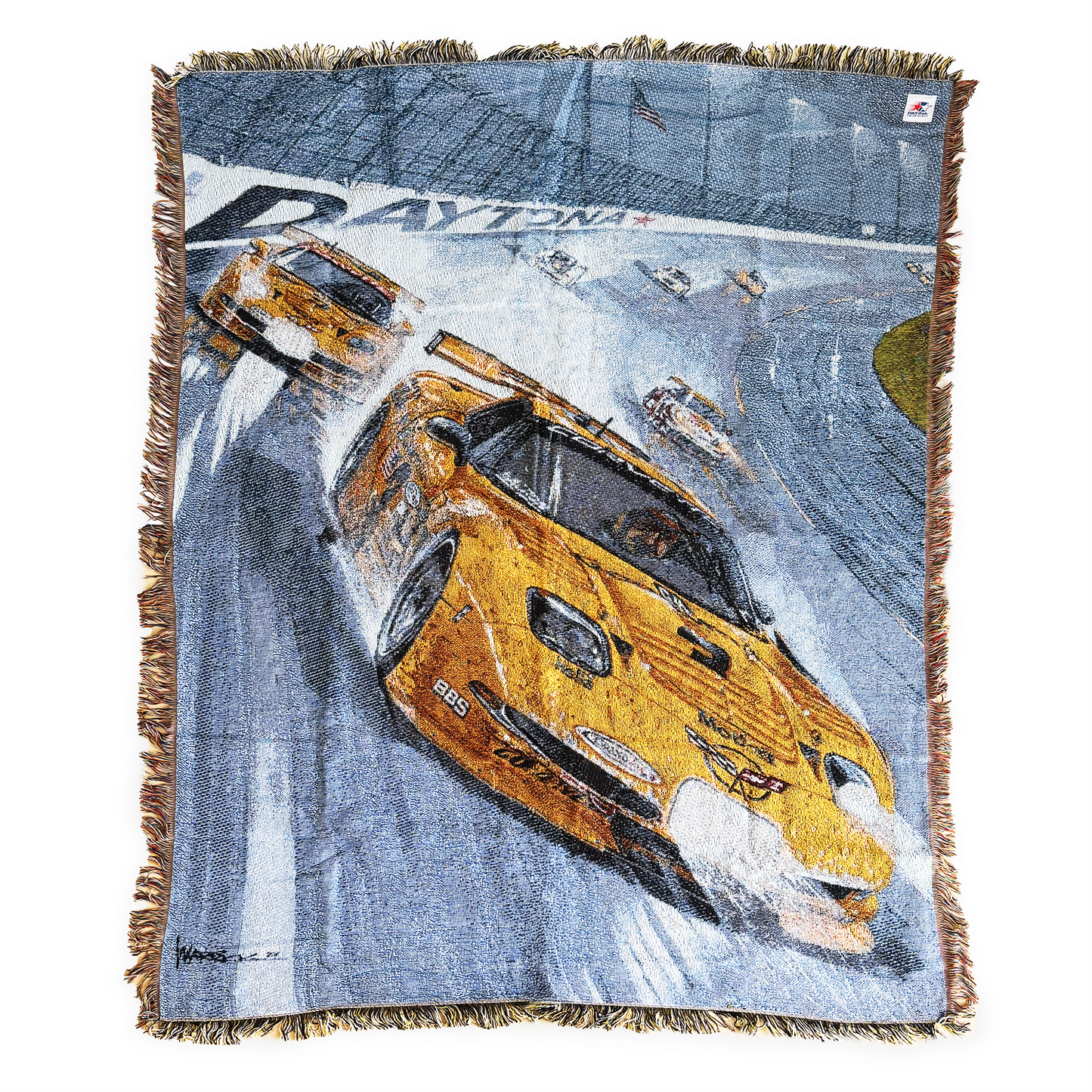 C5R corvette Woven Blanket