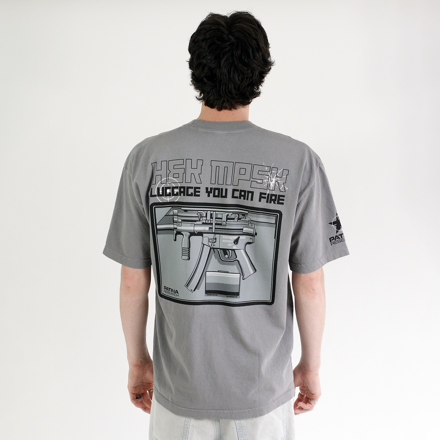 PRMP 5 K T-SHIRT CHARCOAL