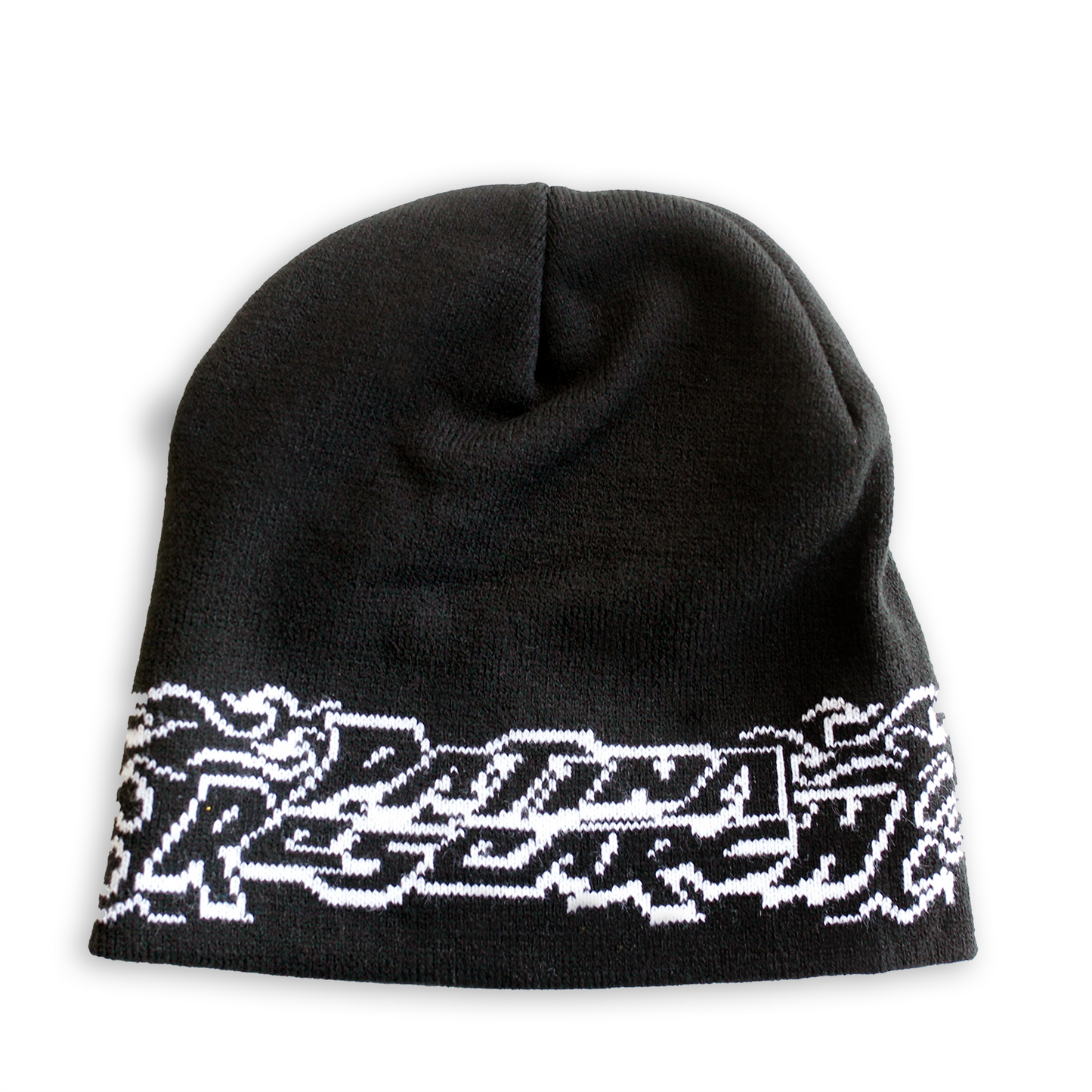 PR Y 2 K FLAME SKULLY BEANIE