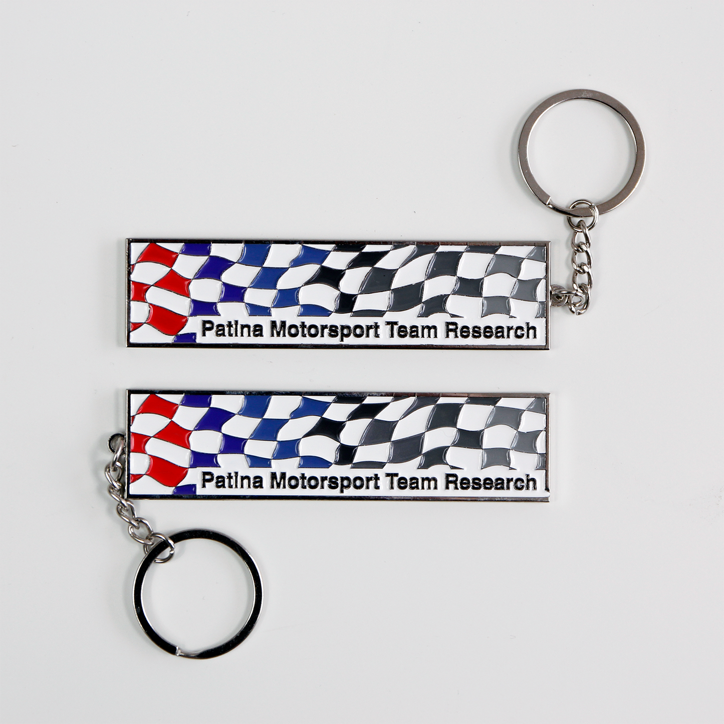 MOTORSPORT TEAM RESEARCH METAL KEYCHAIN