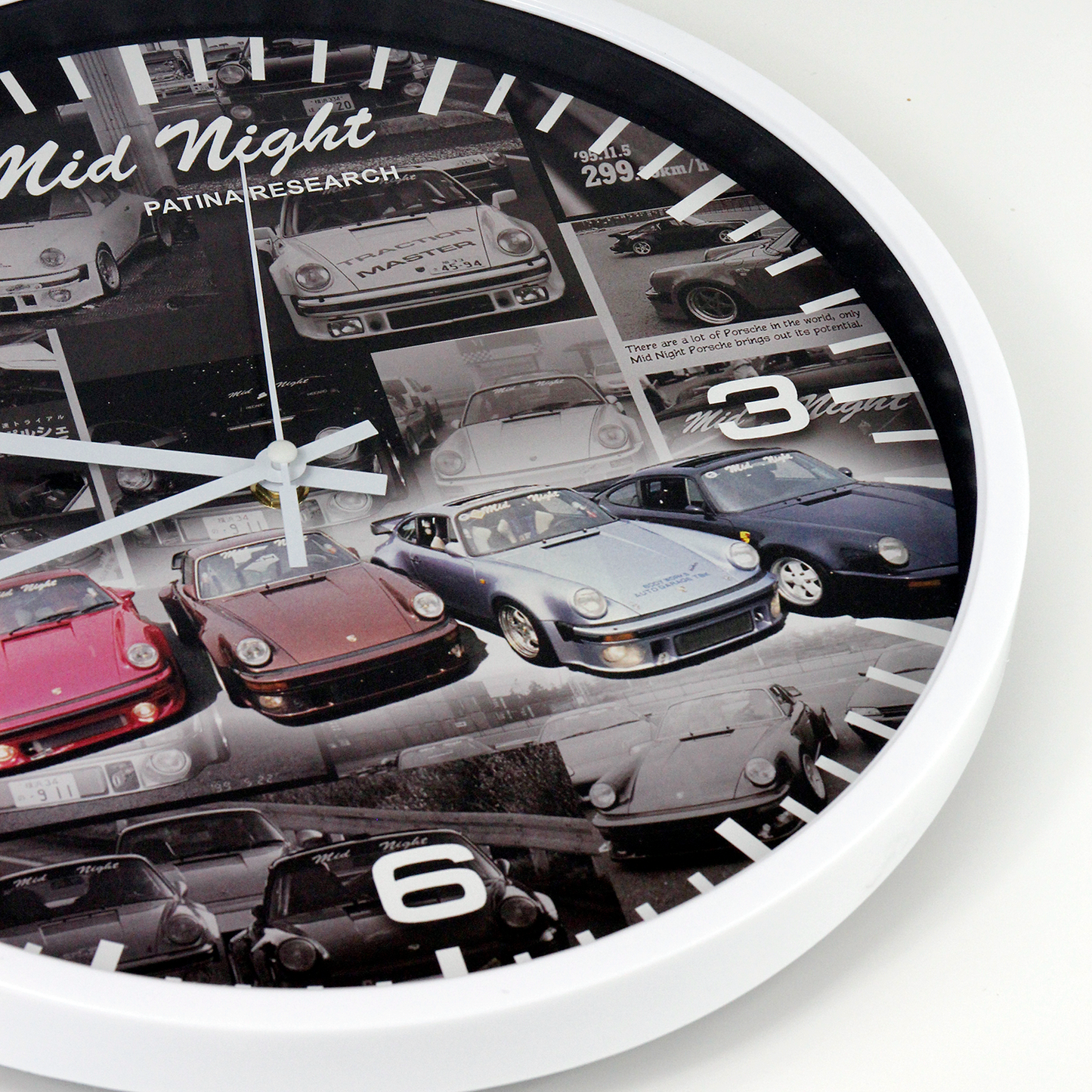 MIDNIGHT 14 INCH CLOCK
