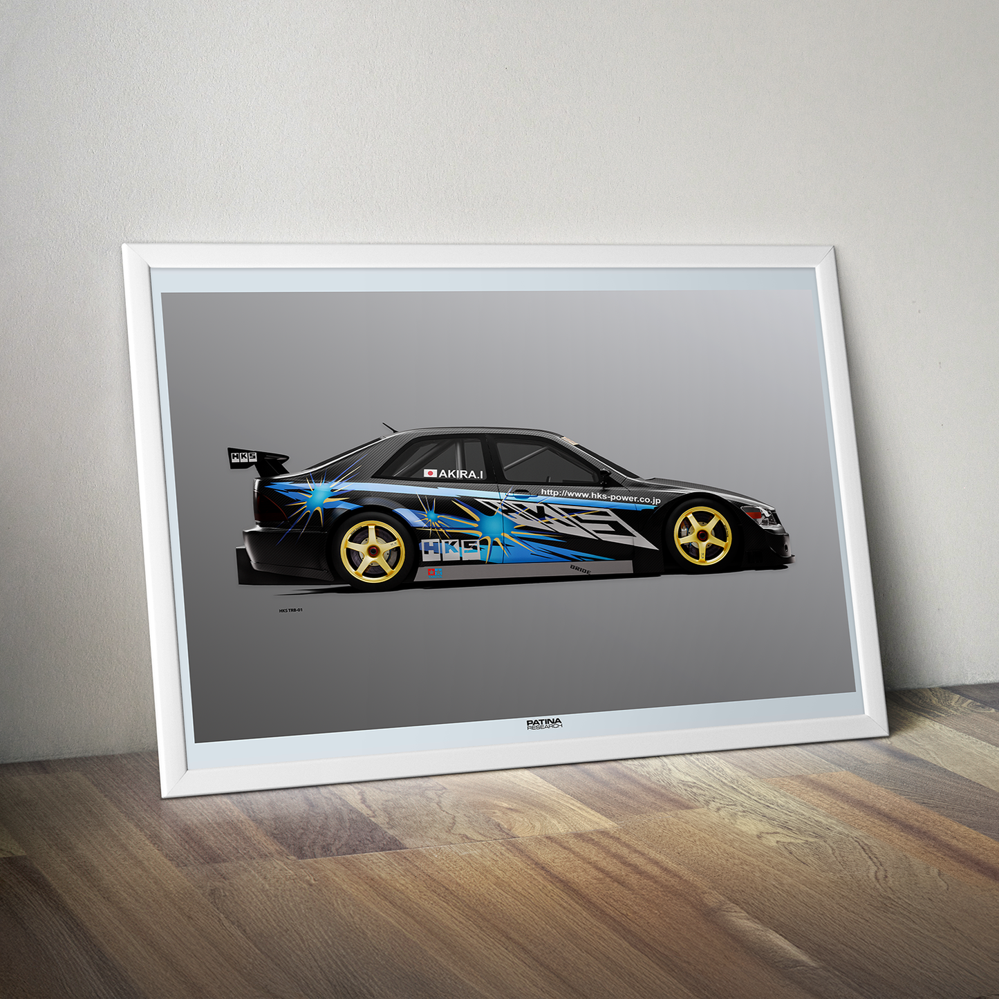 TOYOTA ALTEZZA HKS TRB-01 POSTER