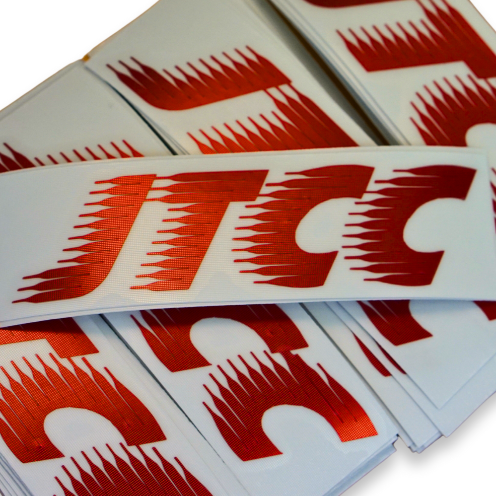 JTCC 5 INCH REFLECTIVE STICKER