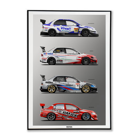 TIME ATTACK EVO'S PRINT