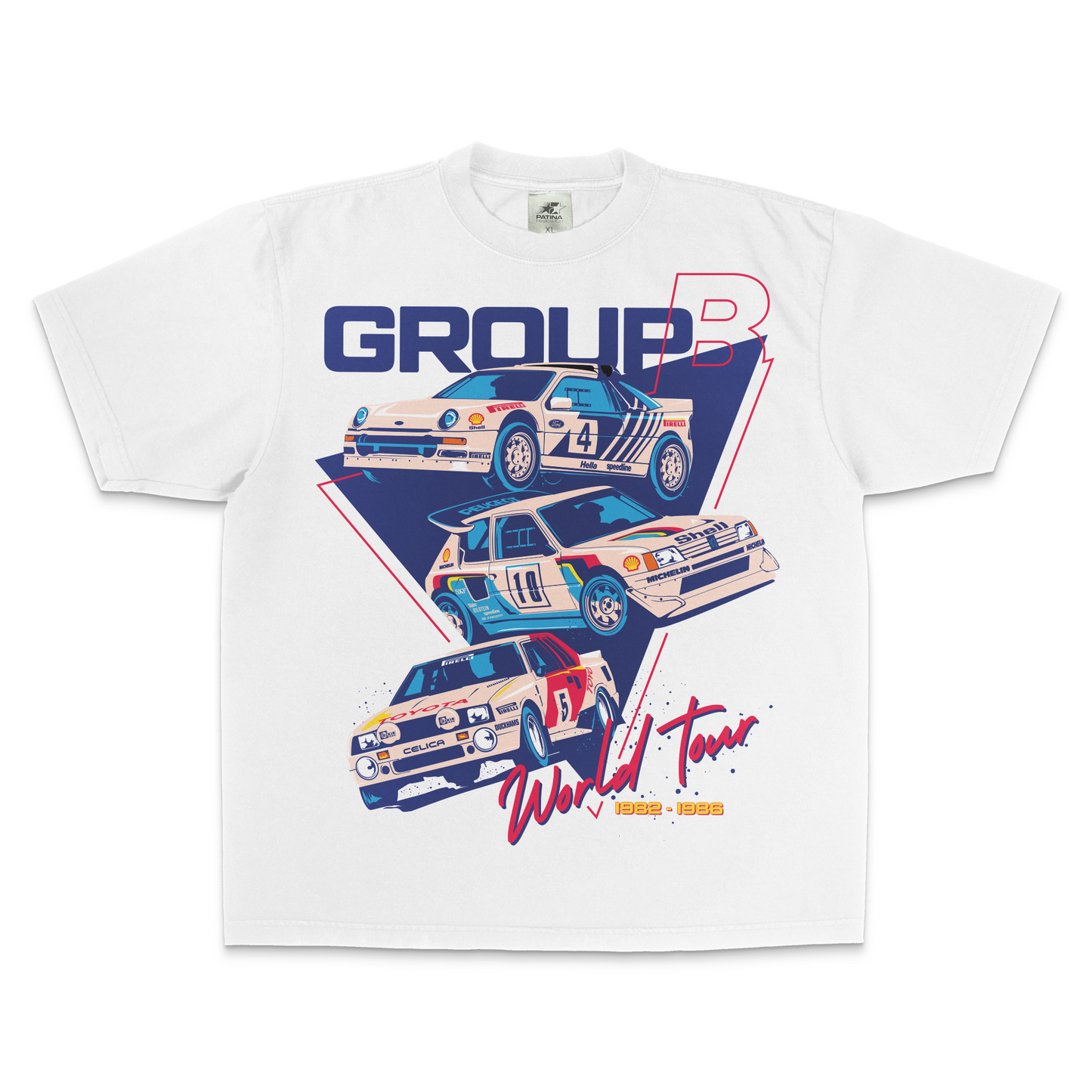 PRGROUPB WORLD TOUR RALLY T-SHIRT