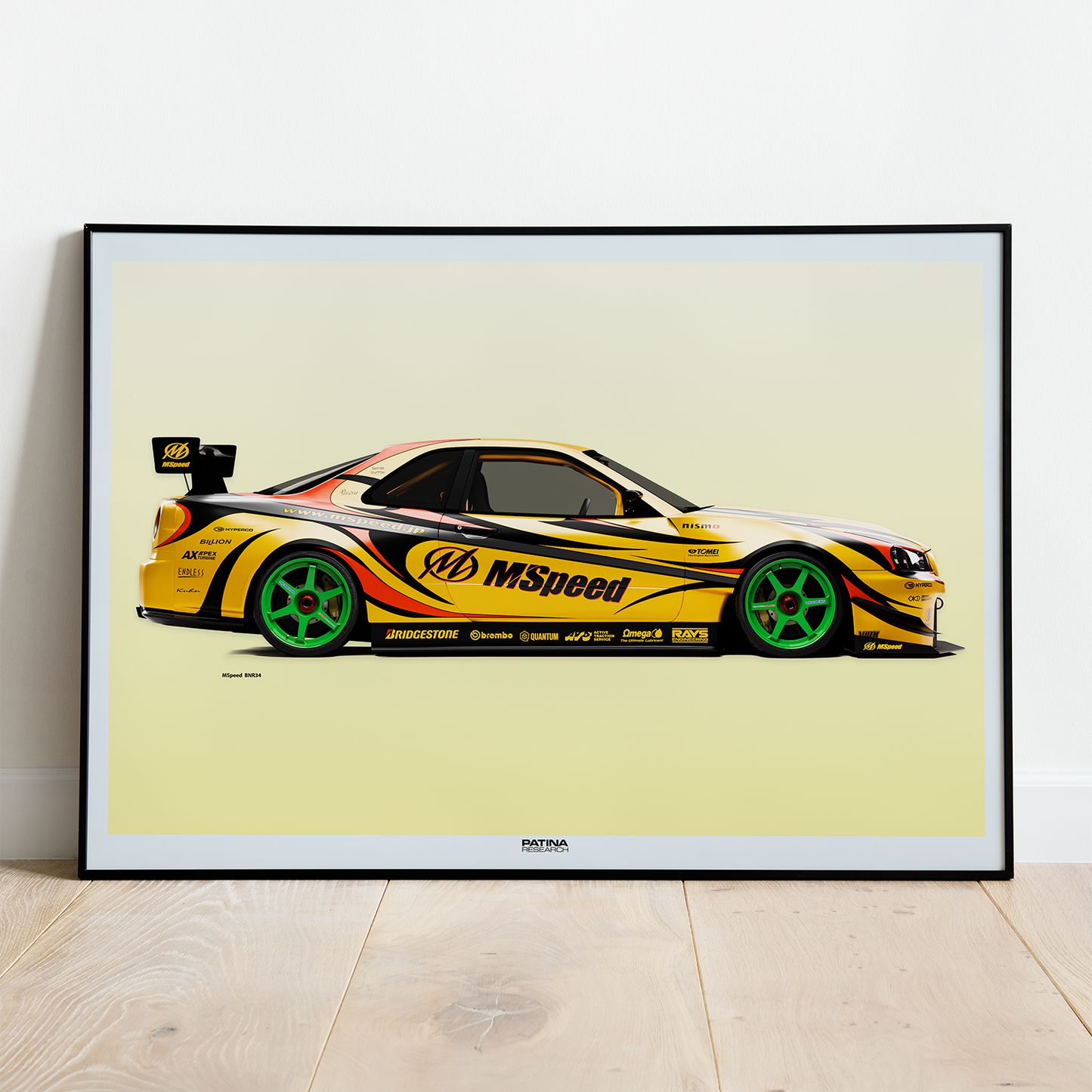 Mspeed Nissan R34 GT-R PRINT