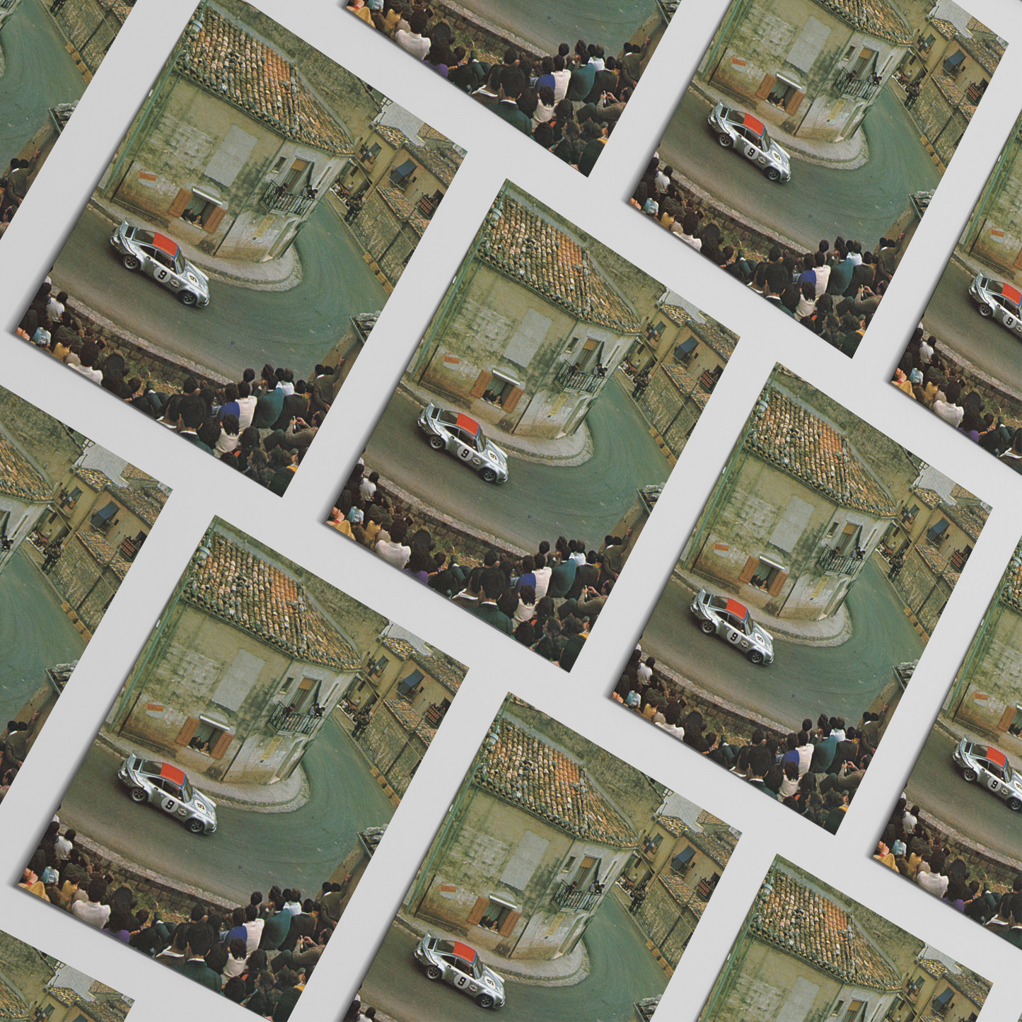 1973 TARGA FLORIO WINNING RSR POSTER