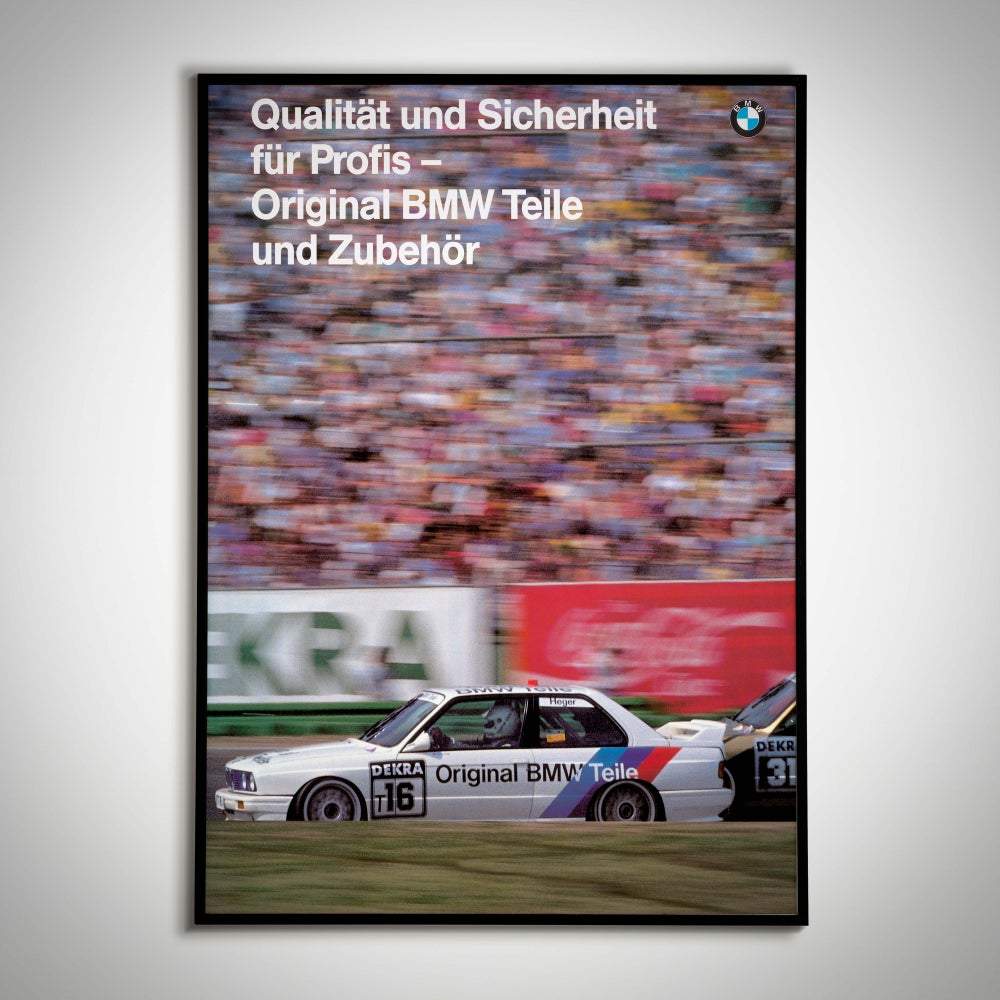 ORIGINAL BMW TEILE POSTER