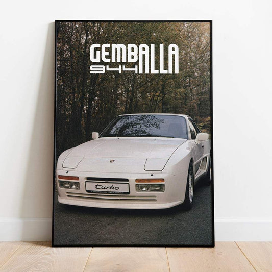PORSCHE 944 GEMBALLA POSTER