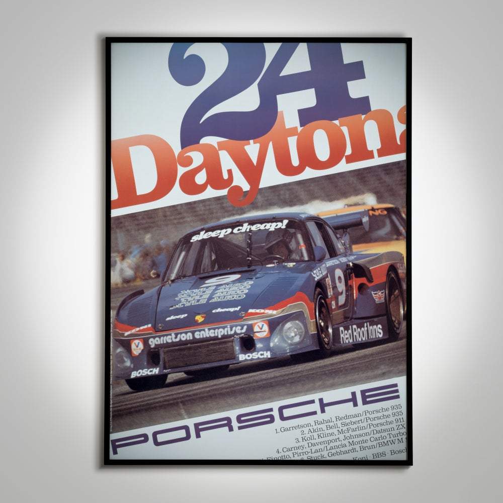 24 HOUR DAYTONA PORSCHE POSTER