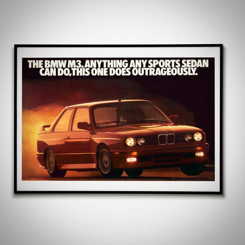 The BMW e30 M3 Poster – Patina Research