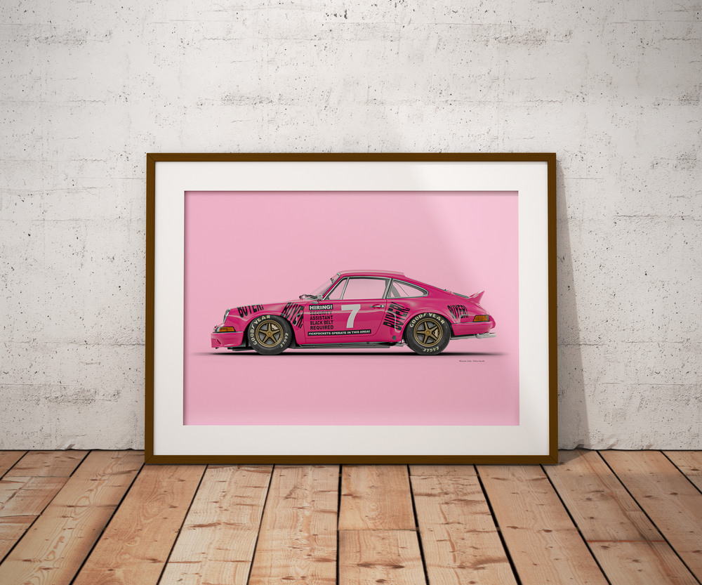THE 911 RSR BLACKBELT POSTER