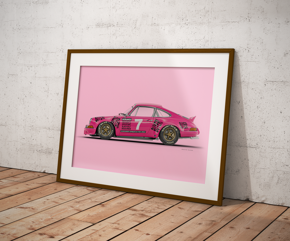 THE 911 RSR BLACKBELT POSTER
