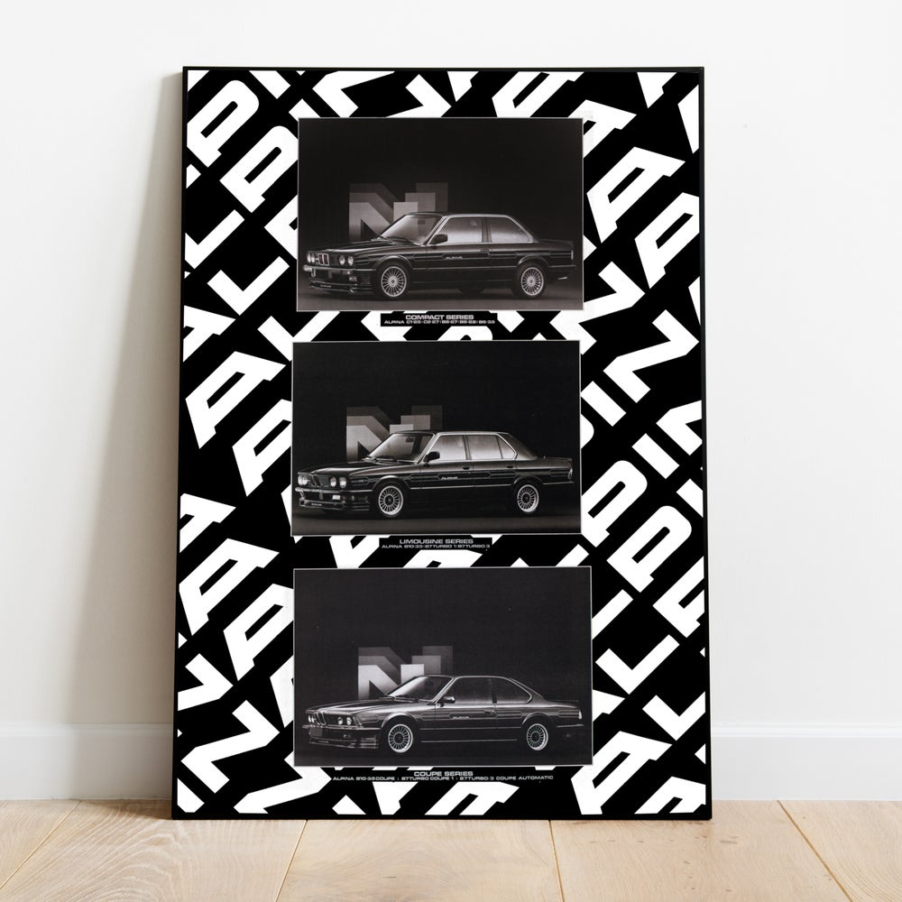 BMW ALPINA LINE POSTER