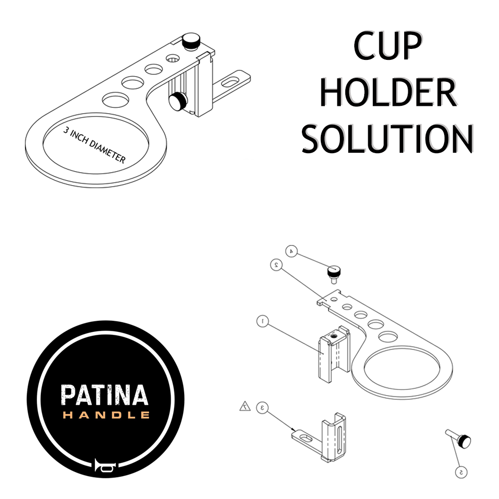 Patina Handle Cup Holder Solution for Bmw and Porsche – Patina Research