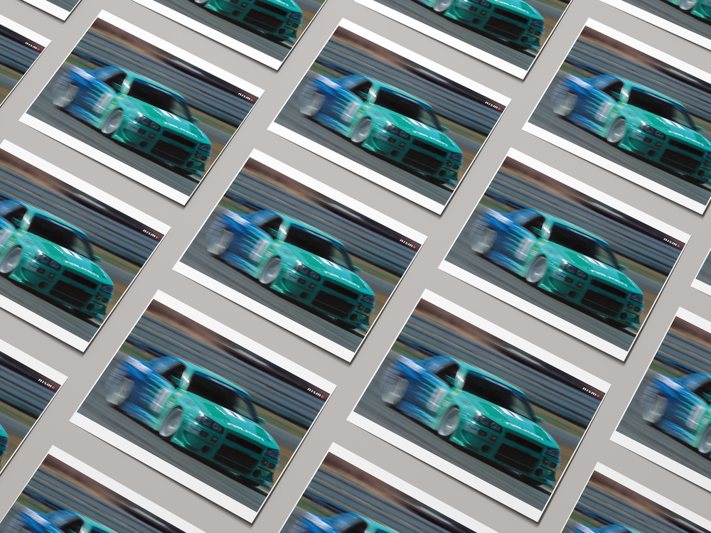 NISSAN R 34 SKYLINE GTR POSTER