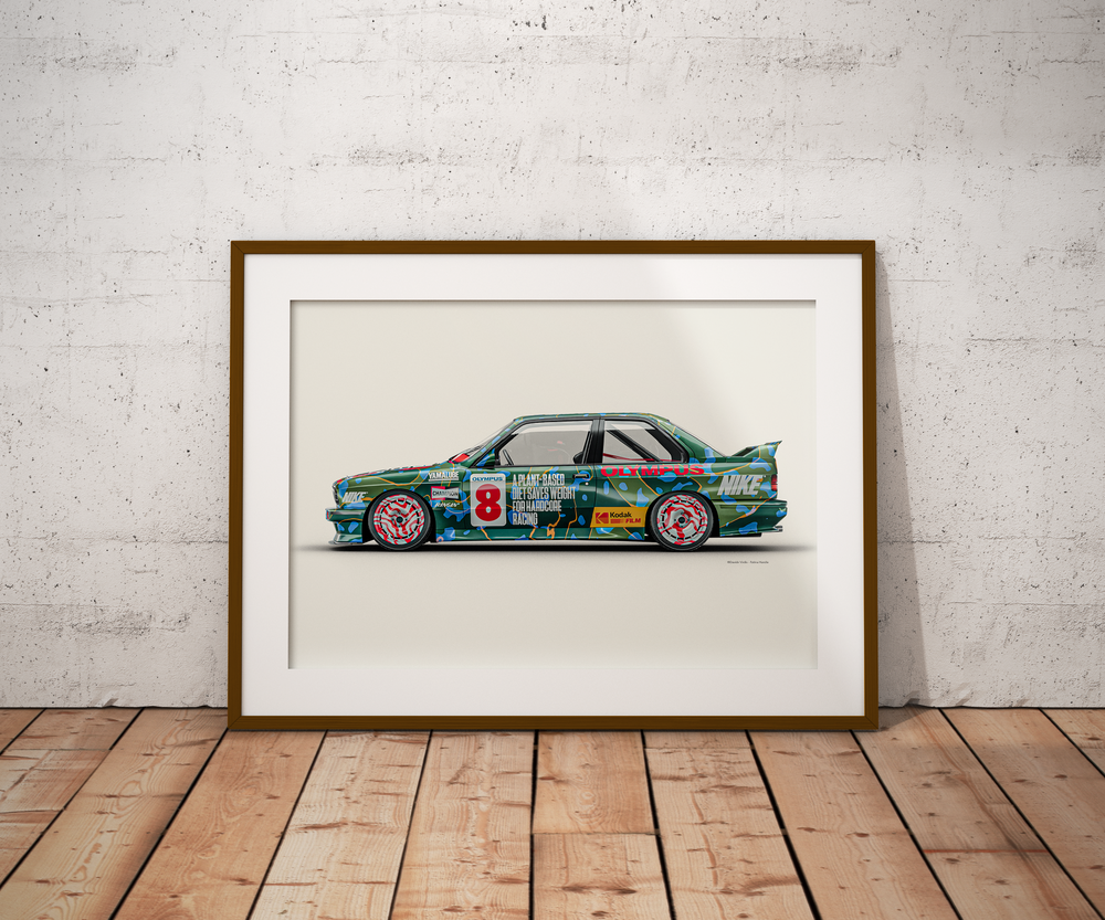 BMW M 3 PLANTBASED POSTER