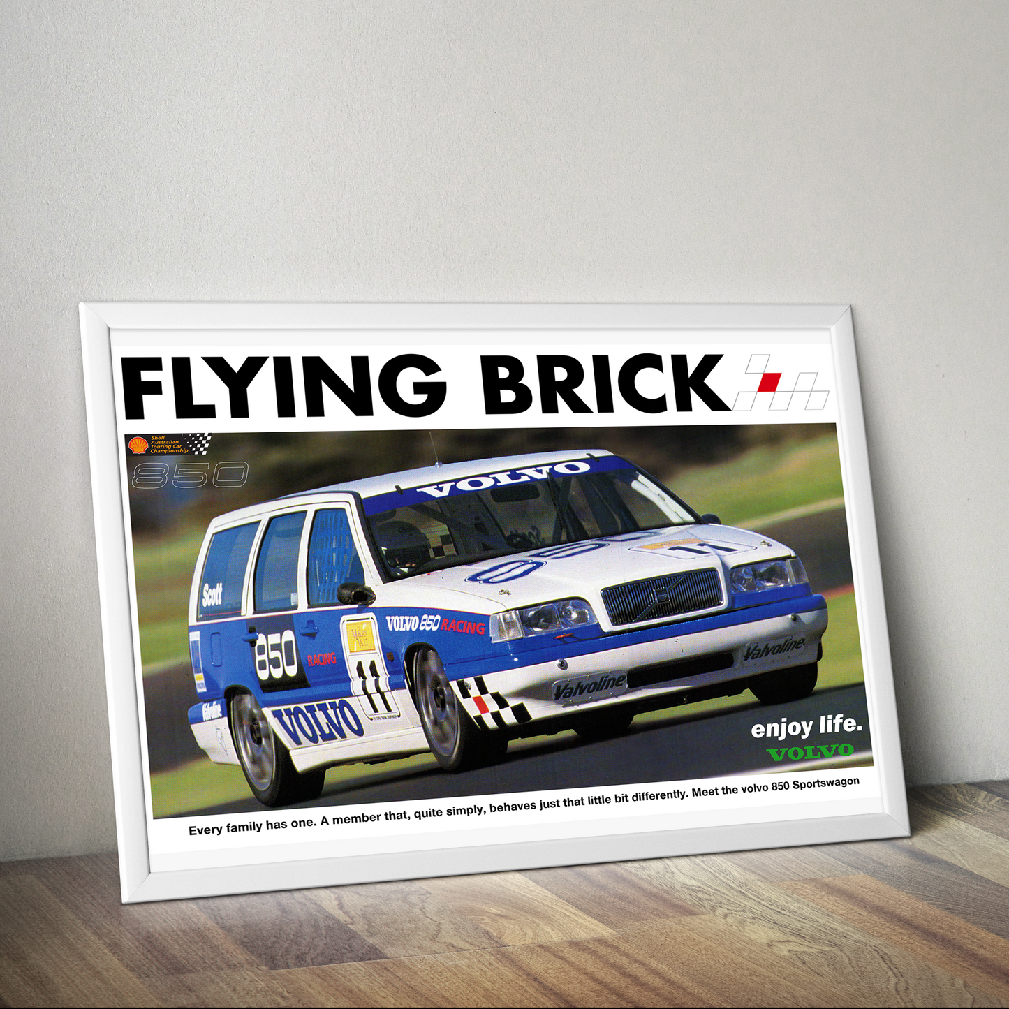 VOLVO 850 ESTATE POSTER