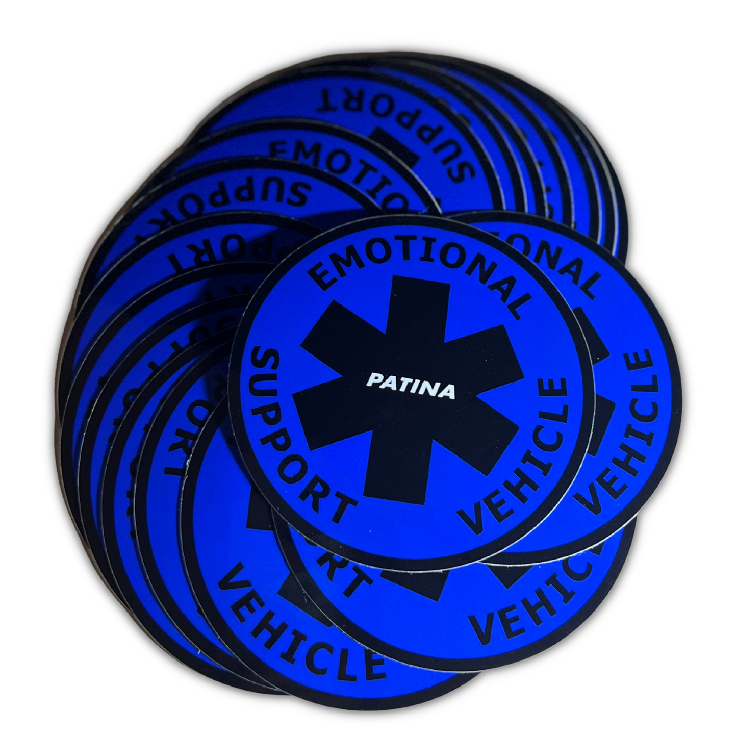 EMOTIONAL SUPPORT 4" STICKER