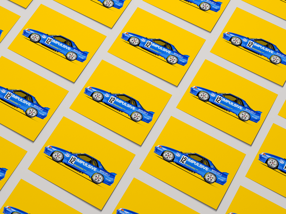 NISSAN SKYLINE IMPULSIVE POSTER
