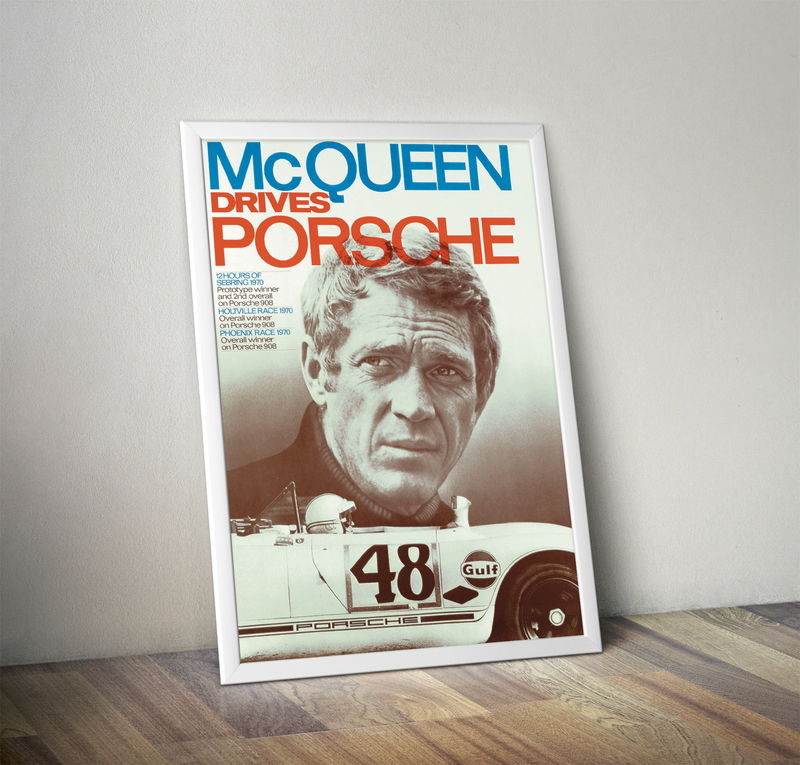 Mcqueen drives discount porsche