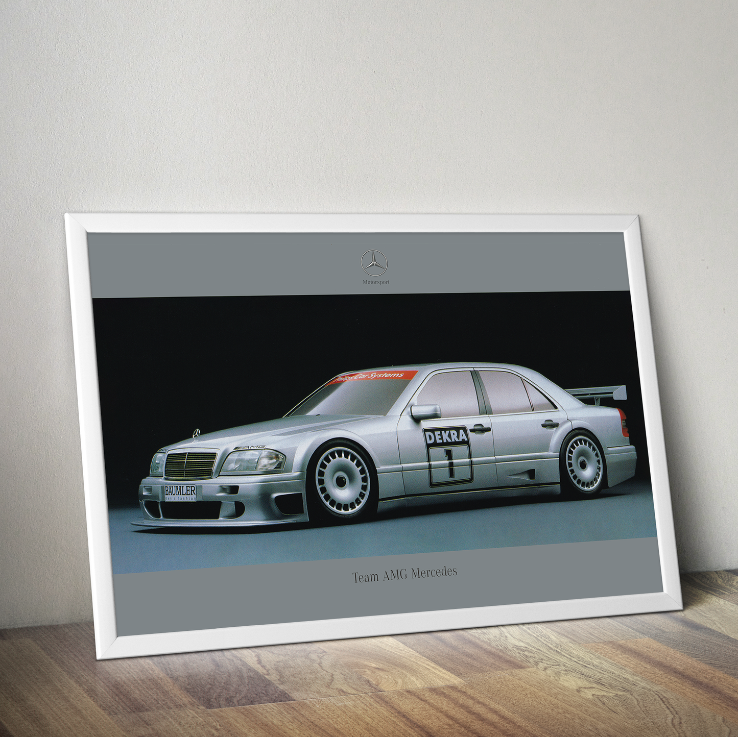W 202 TEAM AMG DTM MERCEDES POSTER