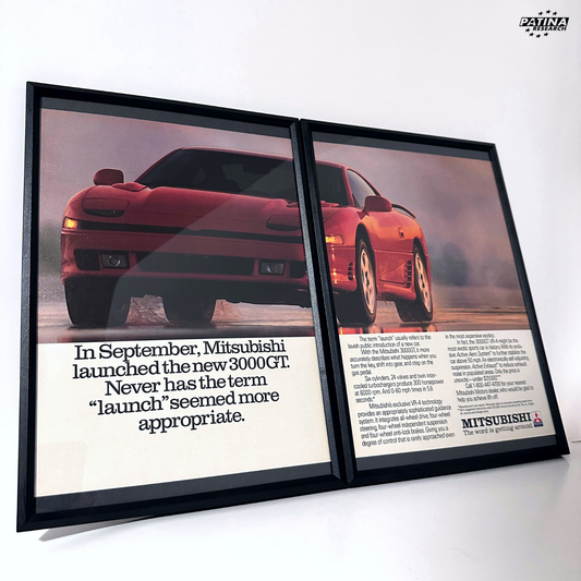 Mitsubishi 300GT Never has the term "launch" framed ad