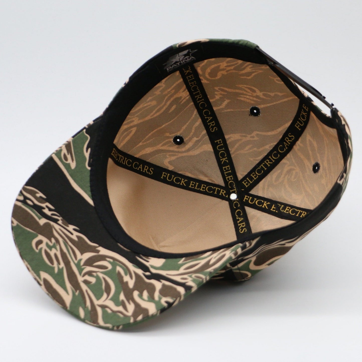 PRfec camo 5 panel cap