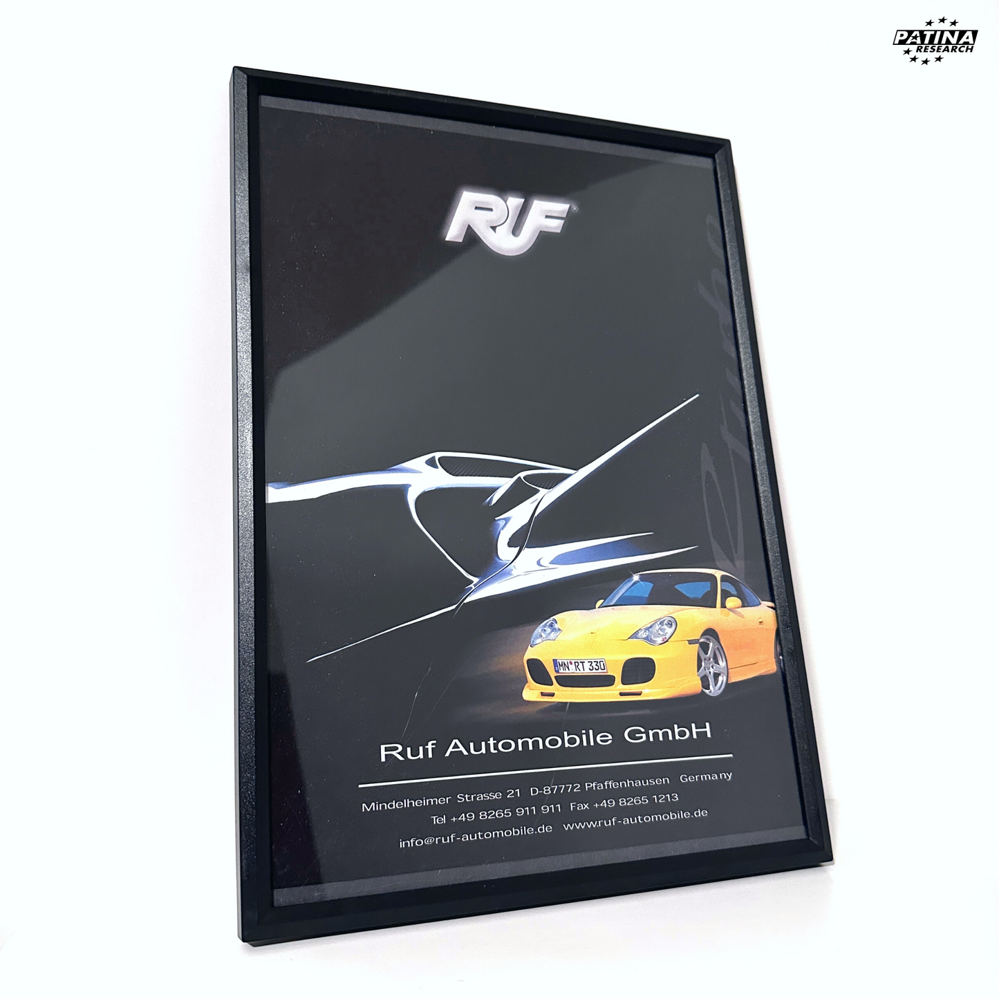 Ruf Automobile GmbH framed ad
