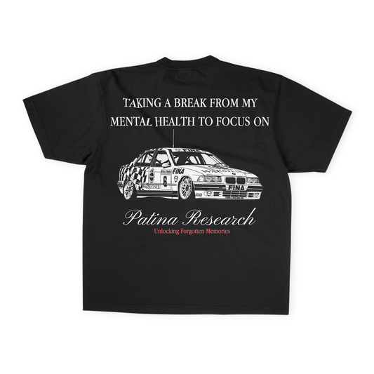 318I E36 HEALTH BLACK T-SHIRT