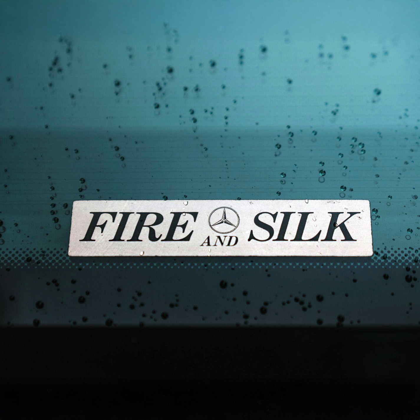 FIRE & SILK 8 INCH STICKER