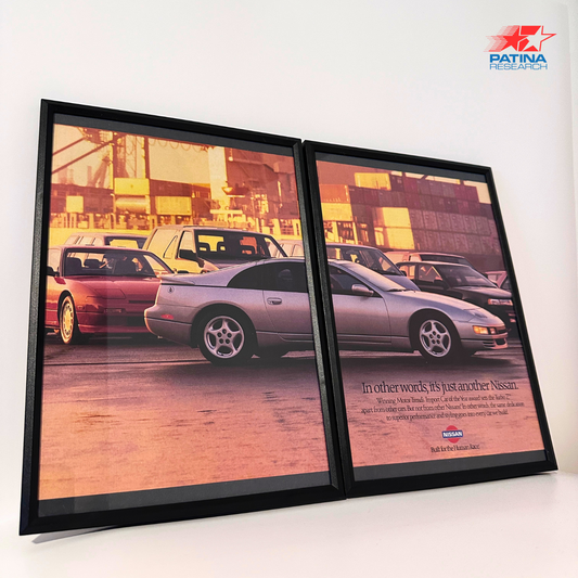 NISSAN Z turbo In other words, its just another Nissan framed ad