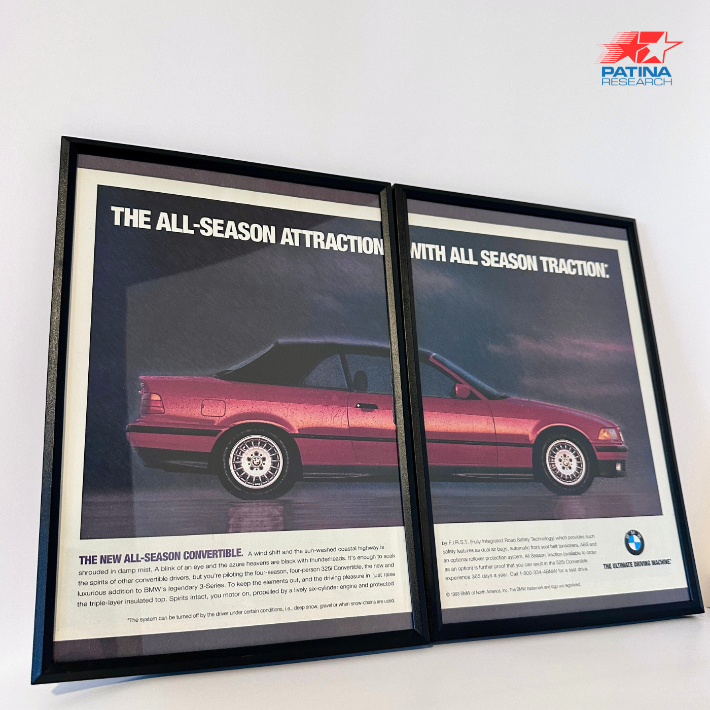 BMW 3-Series The all-season attraction framed ad