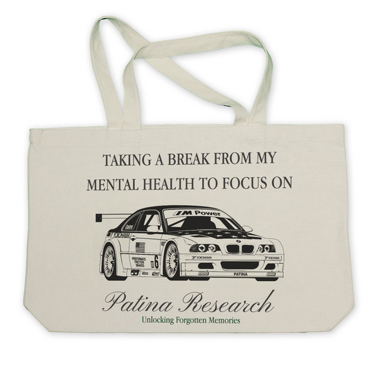 E46 GTR OVERSIZED TOTE BAG