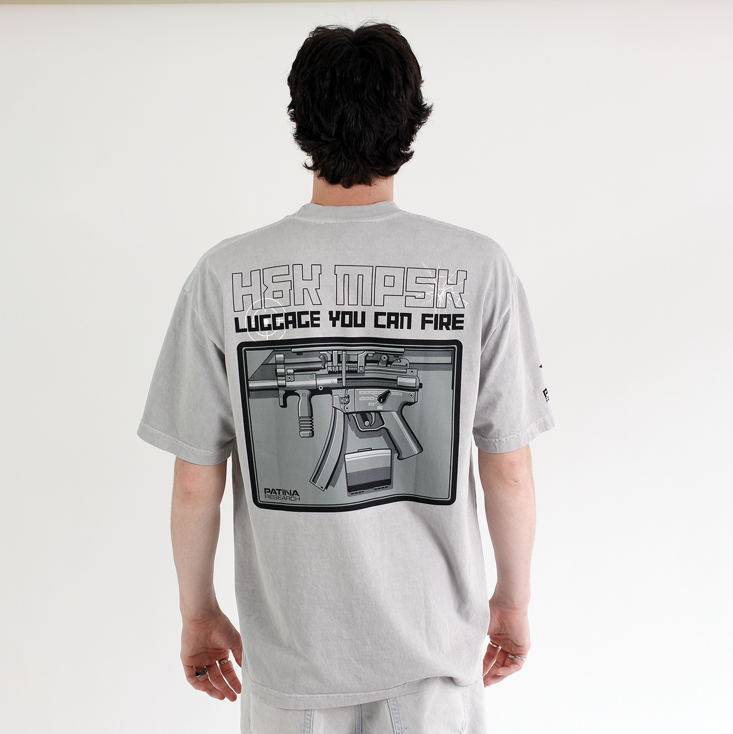 PRmp5k T-shirt silver