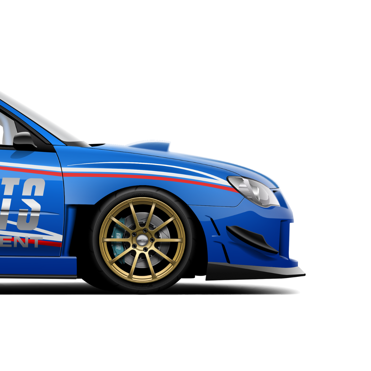 Zero Sports Impreza Sti Print