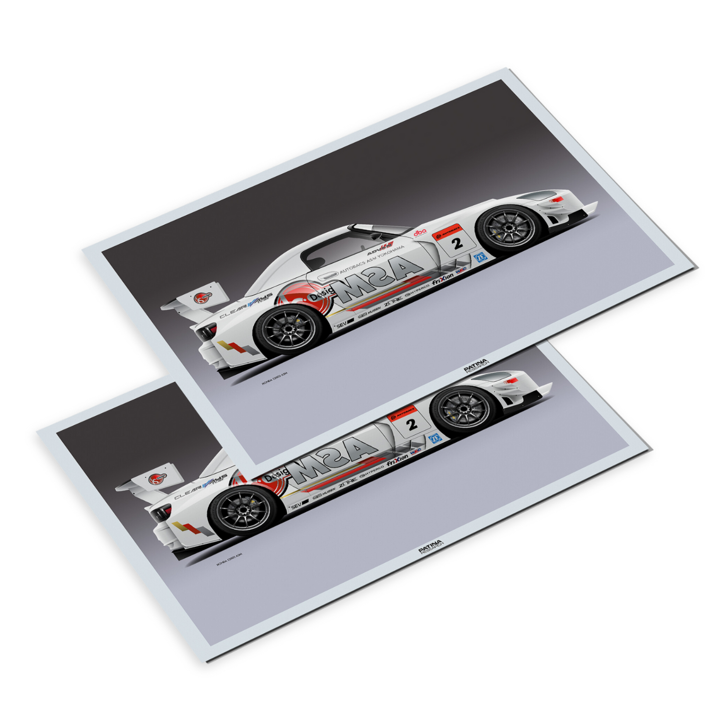 Honda S2000 ASM Time Attack Print