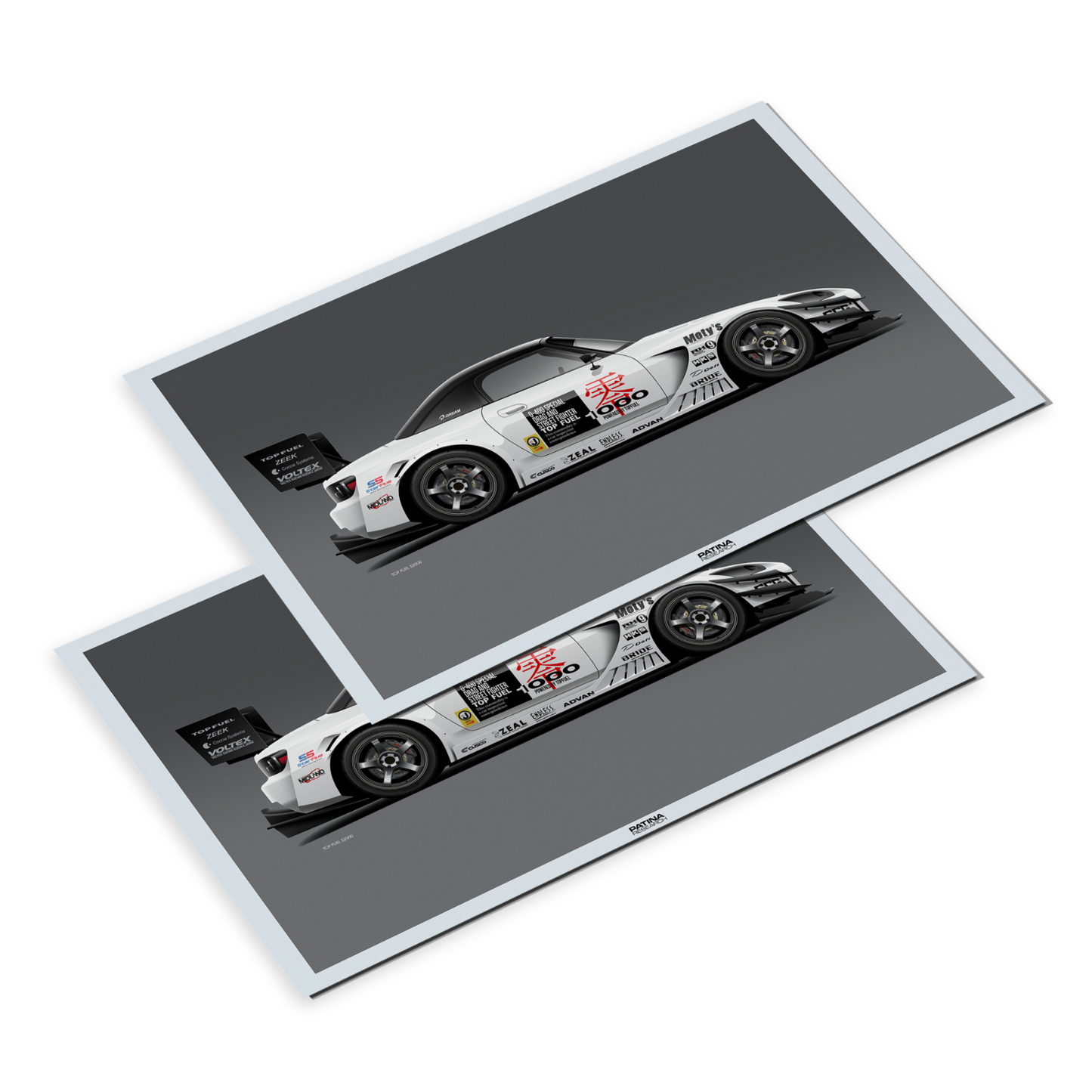 Top Fuel Honda S2000 Time Attack Print