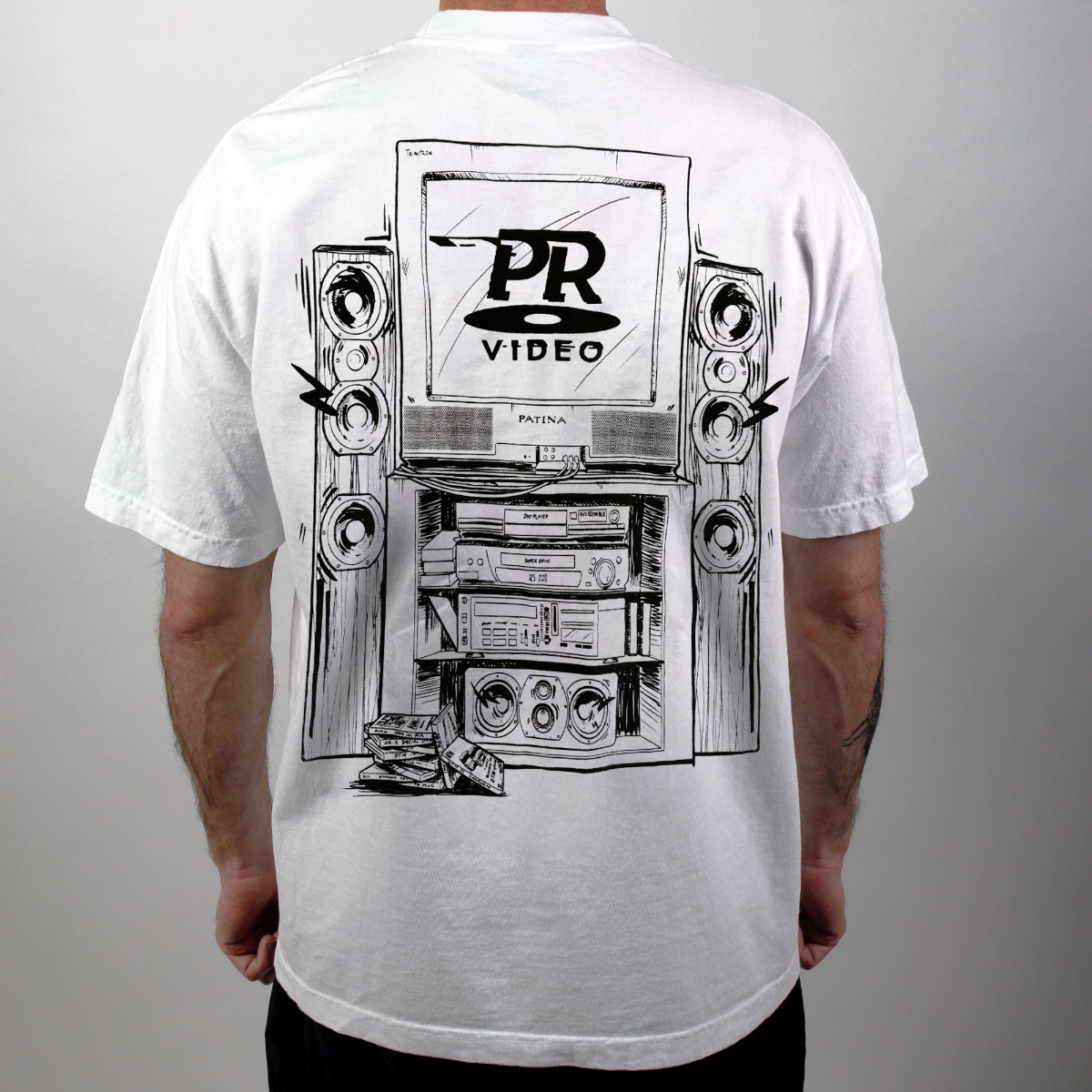 PRDVD white T-shirt