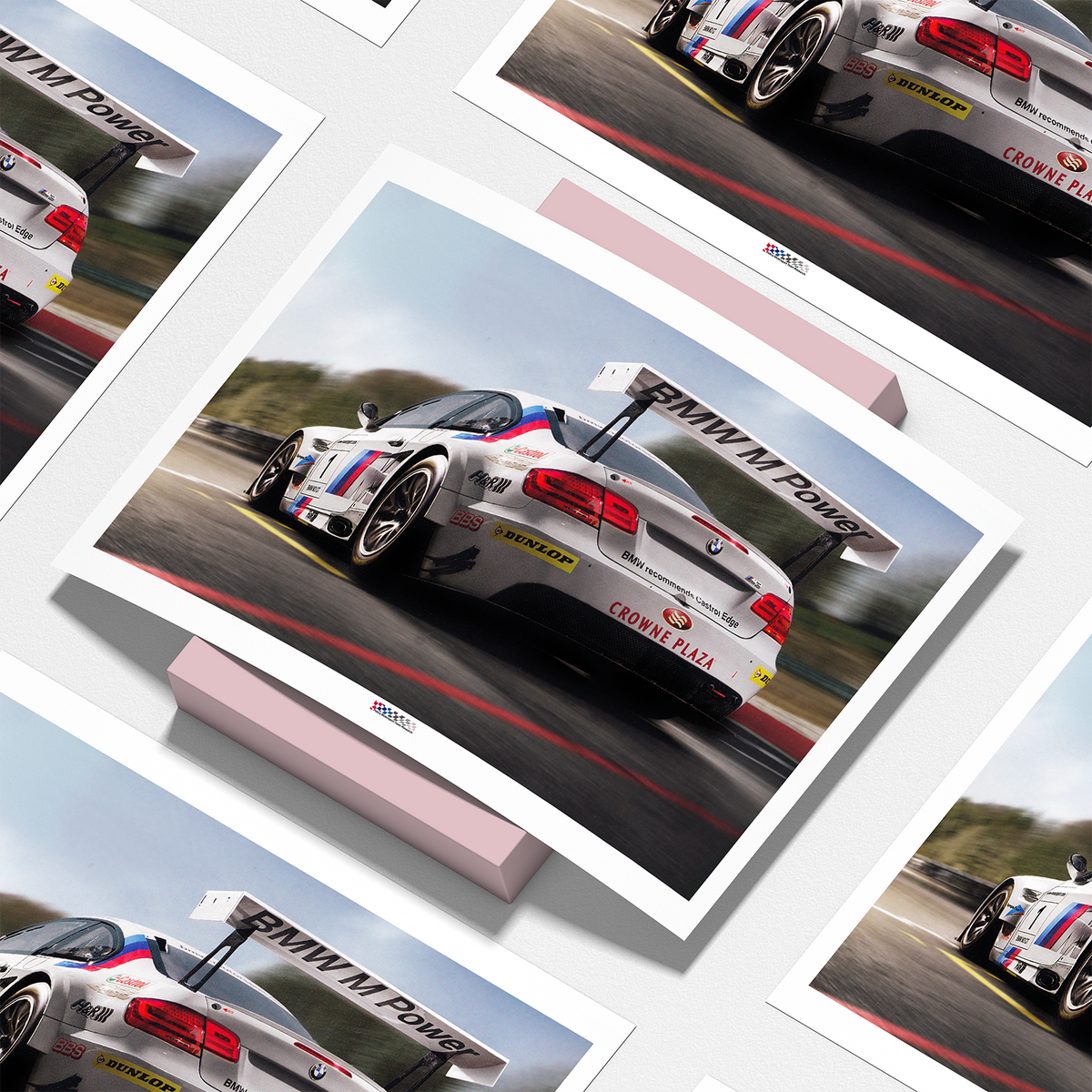 BMW E92 M3 GT2 POSTER