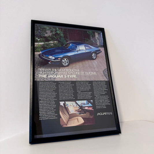 Jagaur XJ-s most seductive framed ad