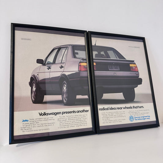 Volkswagen presents another mk2 framed ad